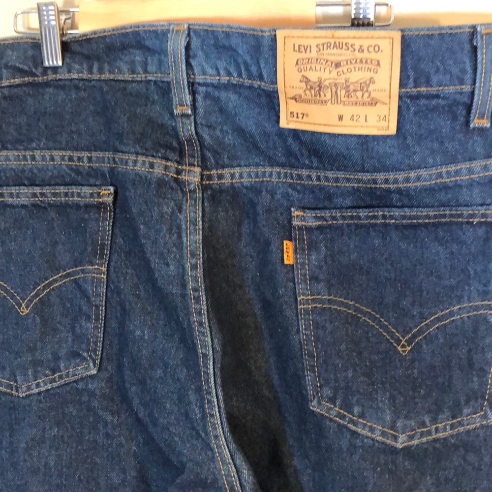 Vintage Orange Tab Levis 517